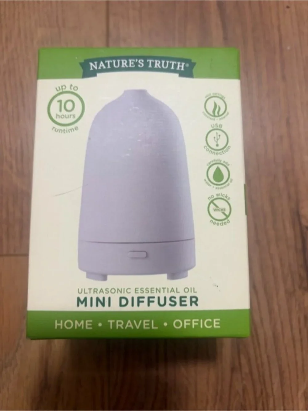 Nature’s Truth Mini Essential Oil Diffuser – New